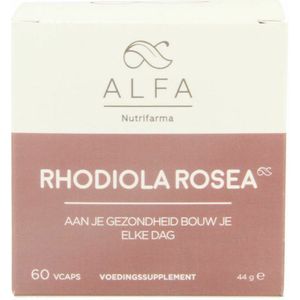 Alfa Rhodiola Rosea 500mg V-caps 60