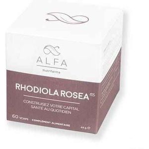 Alfa Rhodiola Rosea 500 mg V-Capsule 60  -  Nutrifarma