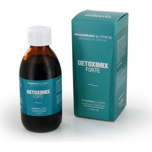 Pharmanutrics - DETOXIMIX FORTE - Natuurlijke Detoxkuur - 200 ML - Curcuma Longa - Bupleurum - Mariadistel - Munt