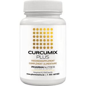 PharmaNutrics Curcumix Plus 60 Tabletten⎮Ondersteunt uw spieren & gewrichten⎮Natuurlijke ontstekingsremming met Curcuma, Boswellia, Ribes Nigrum