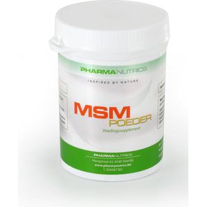 MSM MAX POEDER 250 Gram Pharmanutrics - Zuiver MSM poeder- Allergie - Ontsteking - Darmen -Allergie - Voedingssupplement