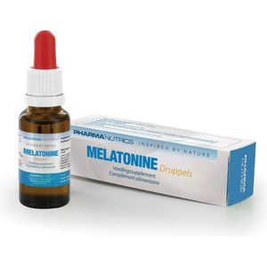 MELATONINE DRUPPELS 50 ML - Pharmanutrics - Slaap- Jetlag - Bioritme // Natuurlijk // Voedingssupplement // Hypo-allergeen