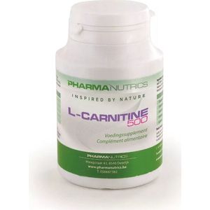 PharmaNutrics L-Carnitine 500 – Vetverbranding, Energie & Sportprestaties – 60 Tabletten