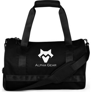 Alpha Gear - Duffle Bag - Zwart - Sporttas - Fitness bag - fitness tas - rugzak - 30 Liter - Black - 30L -