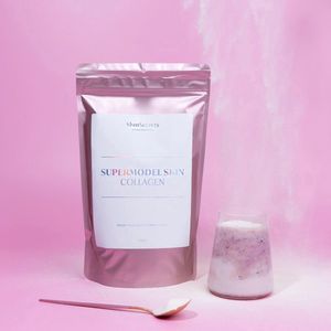 SkinSecrets - gehydrolyseerd collageen poeder 300 gram - geproduceerd in België - Supermodel Skin Collagen