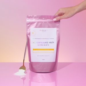 SkinSecrets - Collageen booster 300 gram - gehydrolyseerd collageen poeder met vitamine C - Supermodel Skin Collagen