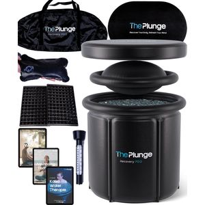 The Plunge® ijsbad - PREMIUM Pack - Ice Bath - Zitbad - Incl. E-BOOKS