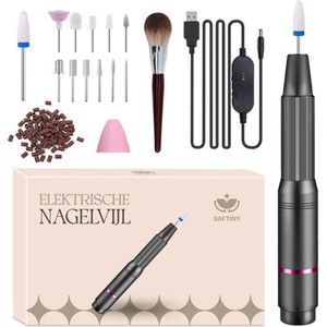 Saftiny Elektrische Nagelvijl - Manicure & Pedicure - 36 Schuurrolletjes