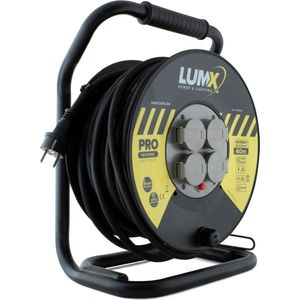 Kabelhaspel professioneel - 40 m PRO - 2P + A