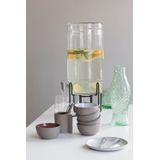 Serax Fles in Visvorm 1 L Transparant groen