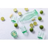 Serax Fles in Visvorm 1 L Transparant groen