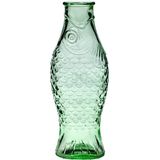 Serax Fles in Visvorm 1 L Transparant groen