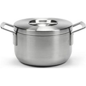 Serax - Base Cookware - Braadpan - Staalgrijs - Aluminium - Roestvrij Staal