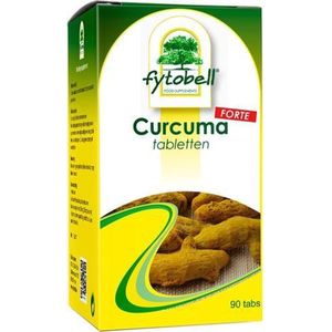 Fytobell - Curcuma - Antioxidant - Met Zwarte Peper - Hoge Concentratie Curcumine