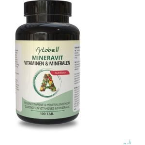 Mineravit - Multivitaminen - Hoogwaardige Voedingsnutriënt - 60 Tabletten