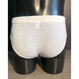 HL-tricot - Heren Sport Slip - Grijs - 100% Katoen