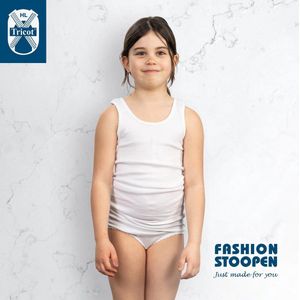 HL Tricot - Hemden wit - Maat 92 - Meisjes - wit -