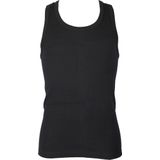 HL - Tricot Halter - Hemd - Zwart - Katoen