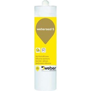 Weberseal SEAL S Gekleurde Silicone - Black