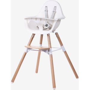 Kinderstoel Evolu 2 + beugel CHILDHOME natuurlijk wit