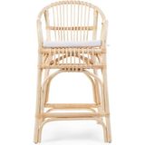 Kinderstoel Childhome Montana Junior Chair Rattan Natural + Cushion