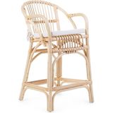 Kinderstoel Childhome Montana Junior Chair Rattan Natural + Cushion