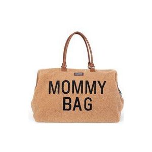 Childhome - Mommy Bag® Verzorgingstas - Teddy Bruin - Superzacht & Ruime Luiertas - 55 x 30 x 40 cm