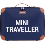 Childhome Mini Traveller - Kinderkoffer - Valies - Blauw/wit