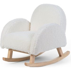 Childhome - Schommelstoel - Ecru - Teddystof - Comfortabel Design