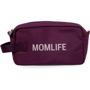 Momlife Toiletry Bag | Toilettas - Aubergine | Childhome
