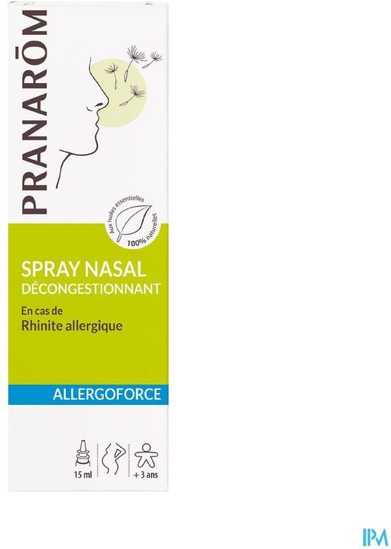 Pranarôm - Neusspray - Allergische Rhinitis - 100ml - Etherische Oliën