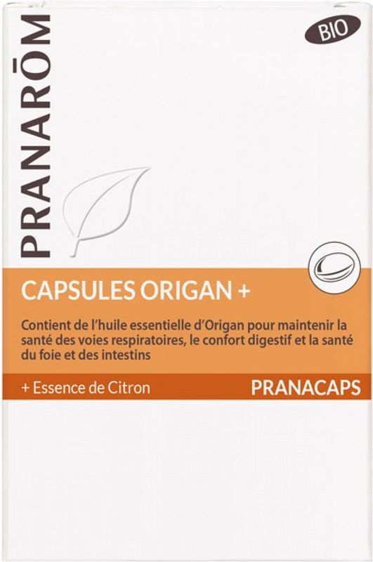Pranacaps Oregano+ Caps 30 Pranarom