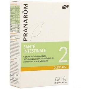 Pranarôm - OLEOCAPS +2 - Darmgezondheid - 100% Natuurlijke Essentiële Oliën