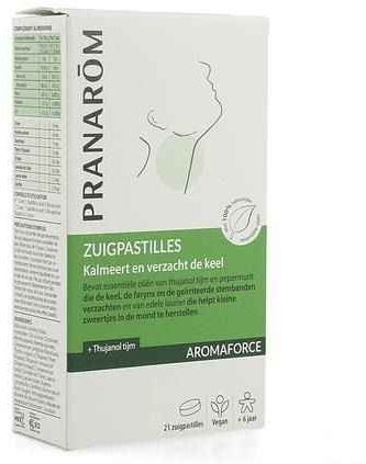 Keeltabletten - Zonder Bewaar- en Kleurstoffen - Sterke Smaak