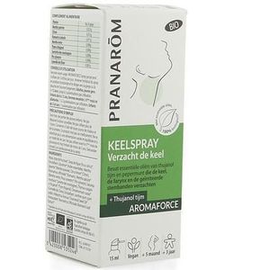 Pranarôm Verzachtende Keelspray Bio 15ml