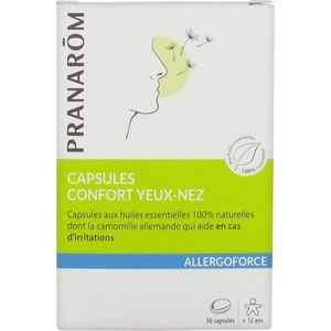 Pranarôm Allergoforce Comfort Oog Neus Capsules 30 Capsules