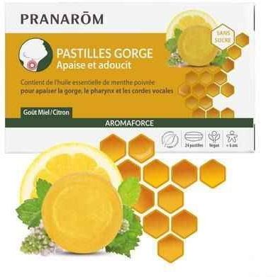 Keeltabletten - Aromaforce - Zonder Conserveringsmiddelen - Sterk Smakend