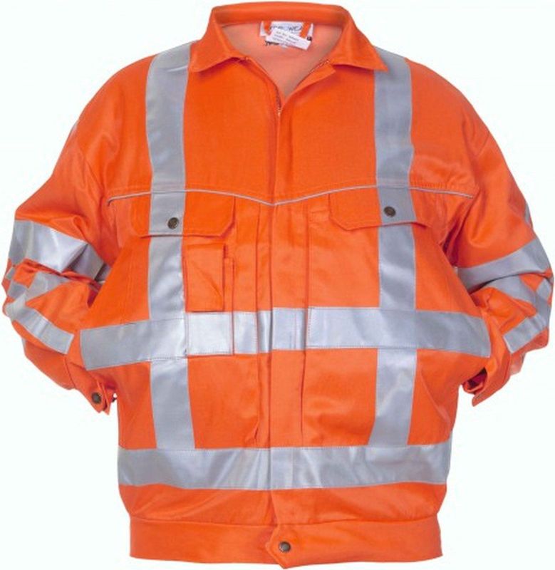 Hydrowear - Athene - Zomerjack - Fluor Oranje - 50% Polyester / 50% Katoen, EN ISO 20471 Klasse 3