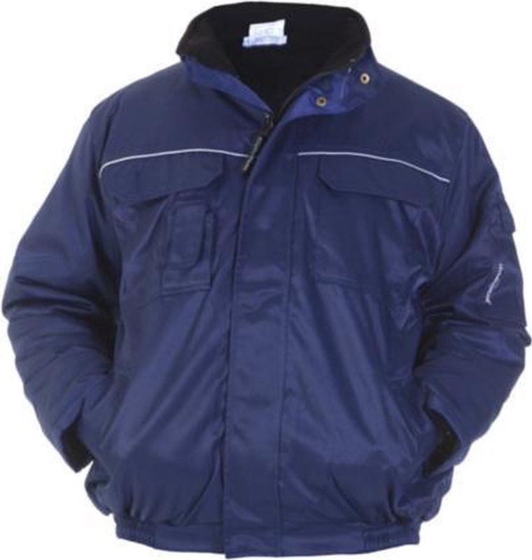 Pilot - Werkjack - Zwart - 50% Polyester 50% Katoen - Vaste Teddyvoering