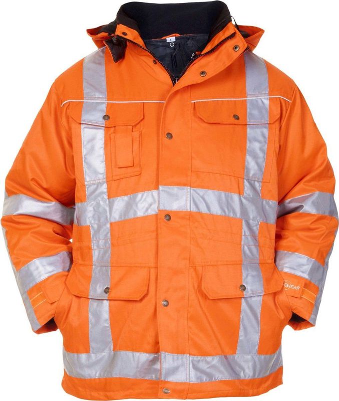 Hydrowear Lokeren Parka Oranje