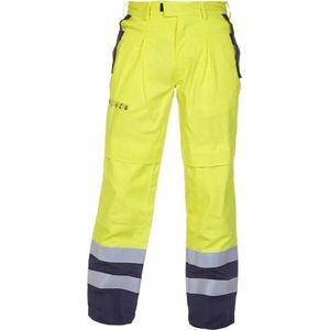 Hydrowear multinorm broek München Fluor Geel/Marine maat 58