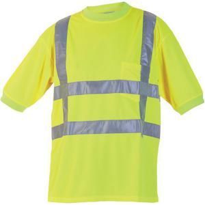 Hydrowear - Toscane RWS Trafficline - T-shirt - Geel - 100% Polyester - Vochtregulerend