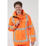 Hydrowear - Franeker - Hoge Zichtbaarheidsjas - Geel - Polyester