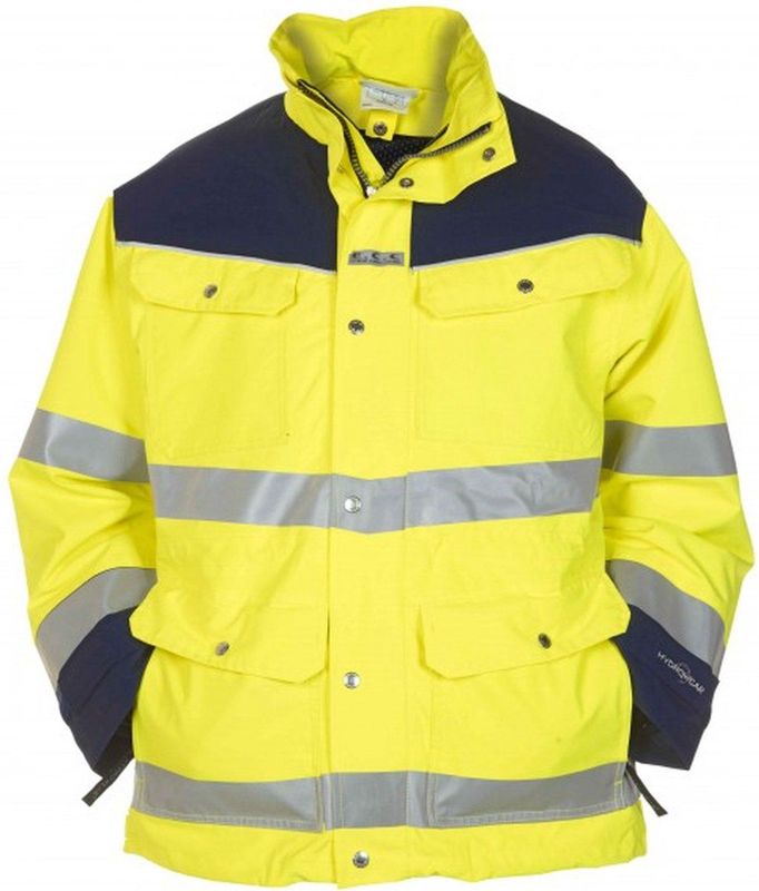 Hydrowear Feldkirchen Parka Geel/Marineblauw maat S