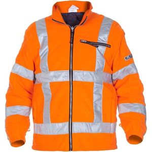 Hydrowear - Franeker - Fleece Vest - Geel - 100% Polyester, Ademend, Uitritsbare Mouwen