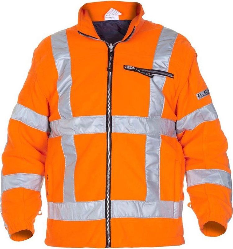 Hydrowear - Franeker - Fleece Vest - Geel - 100% Polyester, Ademend, Uitritsbare Mouwen