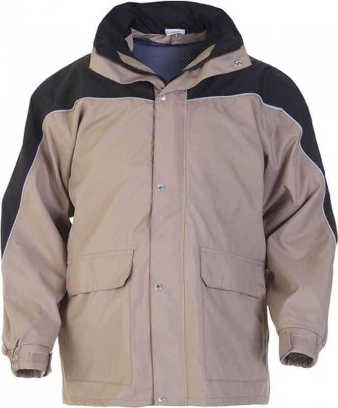 Hydrowear - Uitwijk Parka - Werkjas - 100% Polyester - Met Capuchon en Reflectie