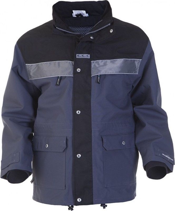 Hydrowear - Kiel - Parka - Zwart - 100% Polyester - 2 Borstzakken, 2 Steekzakken