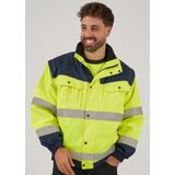 Hydrowear Luik Pilotjack Geel/Marineblauw maat S
