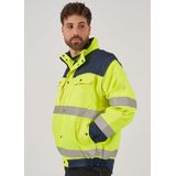 Hydrowear Luik Pilotjack Geel/Marineblauw maat S